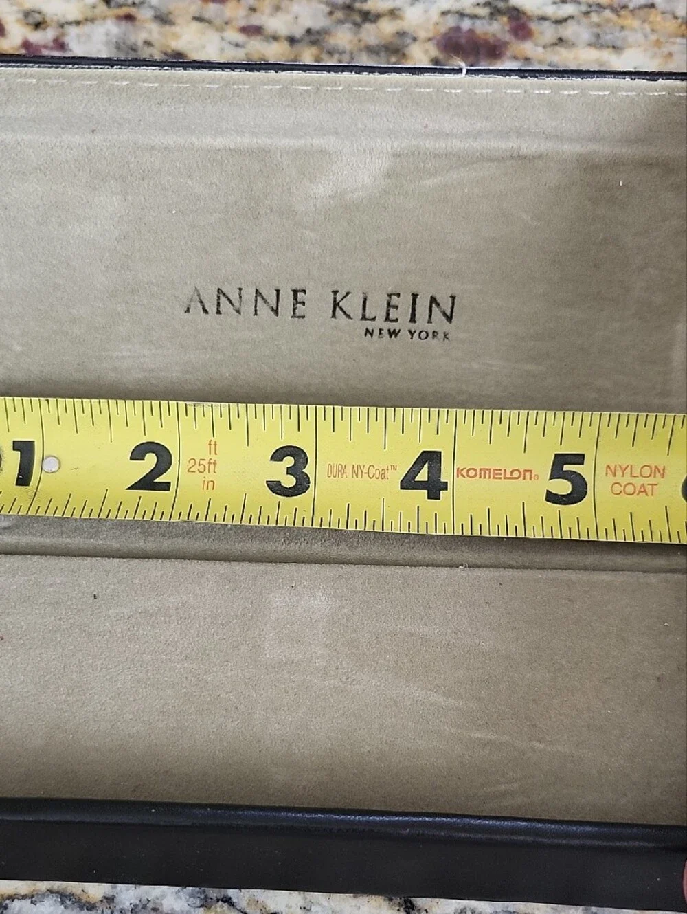 Anne Klein Leather Glasses Case